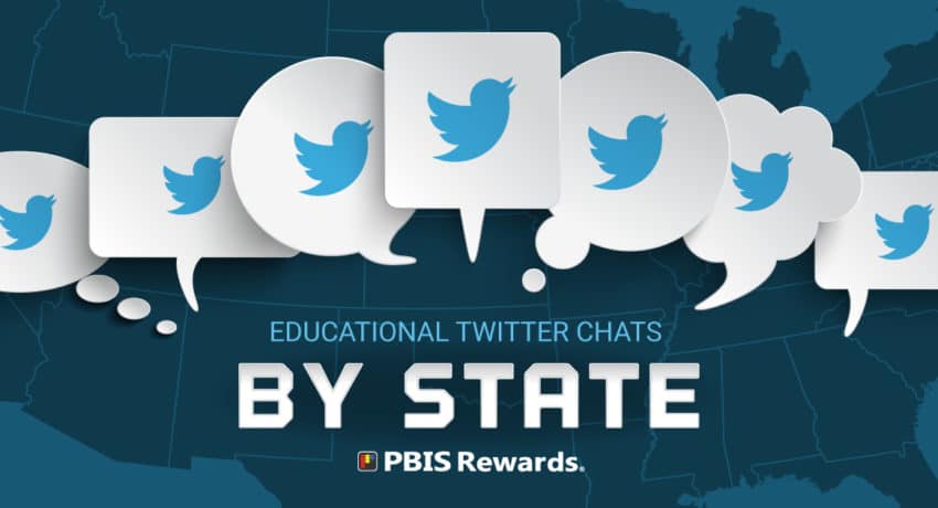 edu twitter chats by state
