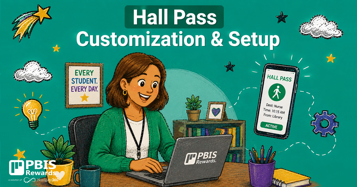 PBIS Rewards Training - Hall Pass Customization & Setup - Admin Focus